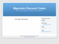 myproteindiscountcodes.com