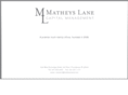 matheyslane.com