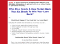 howtogetbackyourexebook.net