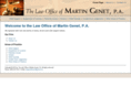 thelawofficesofmartingenet.com