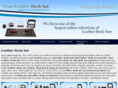 yourleatherdeskset.com