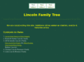 lincolnfamilytree.com