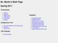 mrmartinsmath.com
