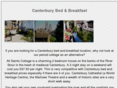 canterburybedandbreakfast.com