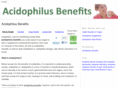 acidophilusbenefits.org