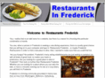 restaurantsfrederick.com