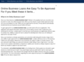 shorttermbusinessloans.org