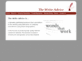 thewriteadvice.com