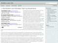 studentloaninfo.info