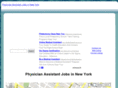 physicianassistantjobsnewyork.com