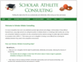 scholarathleteconsulting.com