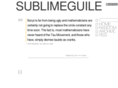 sublimeguile.com