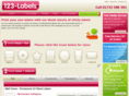123-labels.com