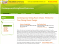 contemporarydiningroomchairs.com