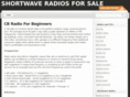 shortwaveradiosforsale.com