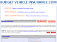 budgetvehicleinsurance.com
