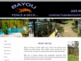 bayoufence.com