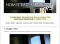 homesteadhardwoodsoops.com