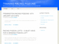 trainingracingpigeons.com