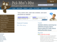 pickwhoswho.com