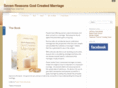 sevenreasonsgodcreatedmarriage.com