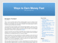 waystoearnmoneyfast.org