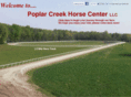 poplarcreekhorsecenter.com