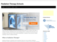 radiationtherapyschools.org