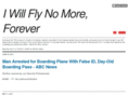 iwillflynomoreforever.com