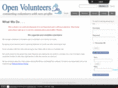 openvolunteers.com