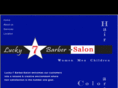 lucky7barbersalon.com
