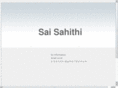 saisahithi.com