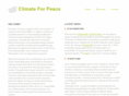 climateforpeace.org