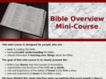 bibleoverview.net