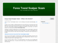 forextrendscalperscam.com