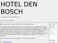 hoteldenbosch.com