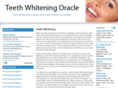 teethwhiteningoracle.com