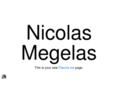 nicholasmegelas.com