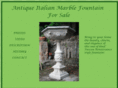 antiqueitalianmarblefountain.com