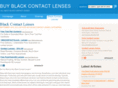 buyblackcontactlenses.net