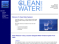 cleanwatersystems.com