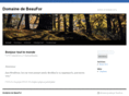 domainedebeaufor.com