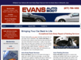 evansautobodyia.com