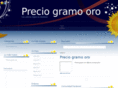 preciogramooro.es