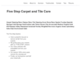 fivestep-carpetcare.com