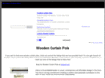 woodencurtainpole.com