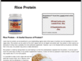 riceprotein.org