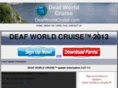 deafworldcruise.com