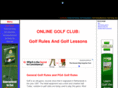 golfrules-golflessons.com