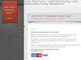 onestopframingnyc.com